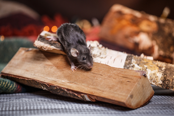 Mice like warm safe places
